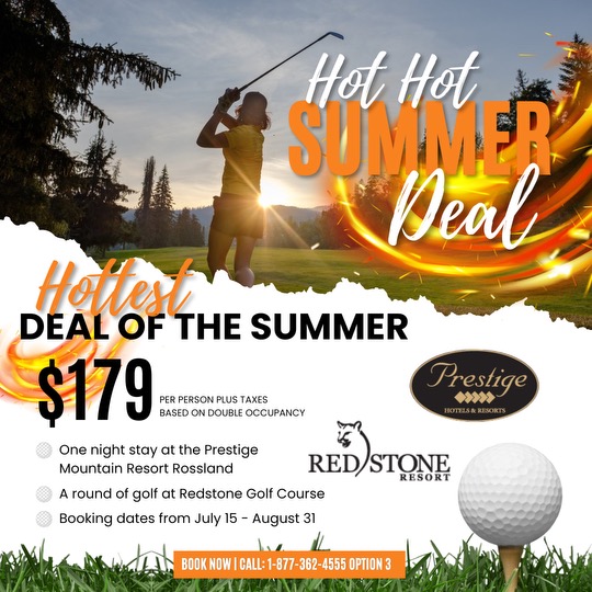 Summer Kootenay Golf Deal